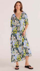 Artistic Garden Midi Dress
