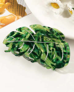 Hair: Monstera Leaf Hair Claw