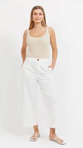 Panama Pant White