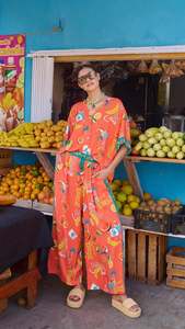 Cabana Pant Brasil Coral