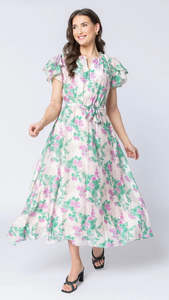 Seeking Lola: Coastal Maxi Dress Zen Garden