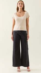 Isle Of Mine: Adele Knit Tshirt Canvas