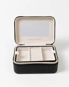 Bags Clutches: Jewel Box Large Rectangle Black