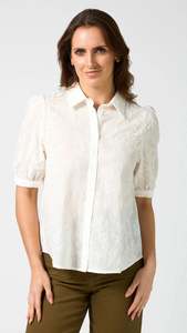 Evie Blouse White