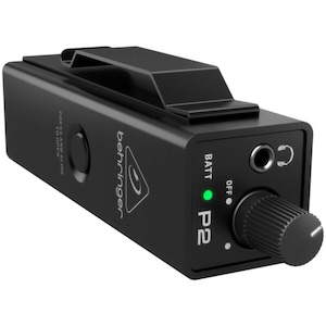 Products: Behringer P2 In-Ear Monitor Amplifier Hire Auckland Rent Personal Monitoring Systems