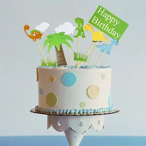 Products: Dinosaurs Birthday Party Cake Topper Set – The Rose Factory