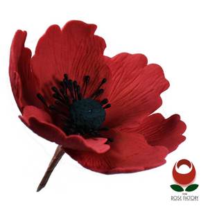Products: Large Poppy Flower (1087) – The Rose Factory