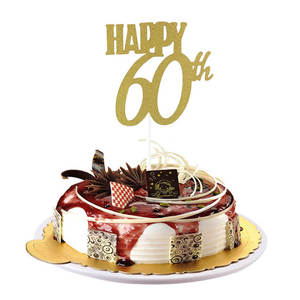 Products: Happy 60th Cake Topper – The Rose Factory