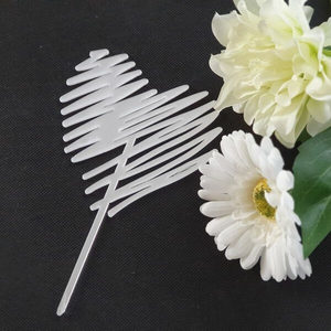 Products: Heart Silver Acrylic Wedding Birthday Party Cake Topper – The Rose Factory