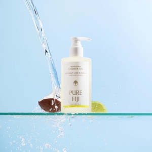All Pure Fiji: Pure Fiji Shower Oil 300ml - Coconut Lime Blossom