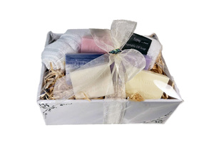 Products: Floral Soap Hamper