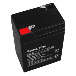 Security Alarm Batteries: DM6-5A - 6V 5A Battery