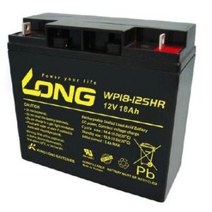 Security Alarm Batteries: WP18-12 - Long 12V, 18AHr Battery