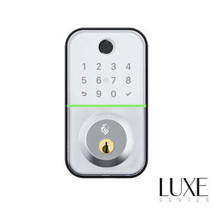Access Control: LHL-PDB-S-FLINDERS - The FLINDERS LUXE Bluetooth Deadbolt - Silver, Pin, TTLock, Prox, Fingerprint, E-Key & Key override. Supplied with a 60/70mm adjustable deadbolt (4 x AA Battery sold separately)