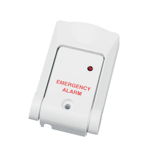 Alarms: 3040-W - Sentrol Duress Panic Switch, Surface Mount, SPST, White with LED