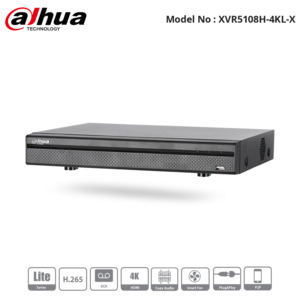 XVR5108H-4KL-X - Dahua - Lite Series HD-CVI 8ch Mini, Penta-brid, 4K 1U Recorder
