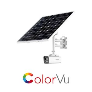 Cctv: Hikvision DS-2XS6A87G1 L/C32S80 Solar Kit Incl – 4K 8MP ColorVu 4G Solar Camera
