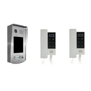 Intercoms: V-Tek-Kit5ASM - V-Tek Audio Intercom Kit - Surface Mount & 2x Audio Handset - 2 Wire