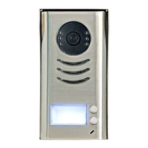 Intercoms: V-Tek - Outdoor Station Zinc Alloy Colour Camera, Surface Mount with Rain Cover