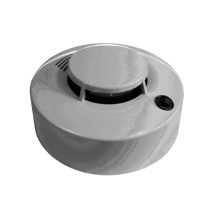 Fire: HM-SMOKE - 12V Wired Smoke Detector with Test Button for Alarm Panels