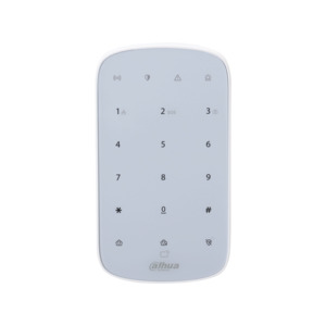 Wireless Alarms: Dahua DHI-ARK30T-W2 433MHz Wireless Alarm Touch Keypad – Battery-Powered