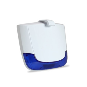 RWS401B4000B - Risco - Wireless 2-Way Lumin8 Outdoor Siren, 433MHz, Blue Lens