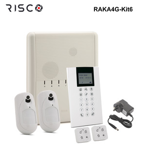 Risco Wireless Alarms: RAKA4G-Kit6 - Risco Agility 4 Kit - GSM Control Panel, Panda Keypad, 2x eyeWave PIRCam, 2x Panda Remotes, PSU