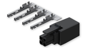 Cable: Teltonika 4-PIN plug with contact terminals