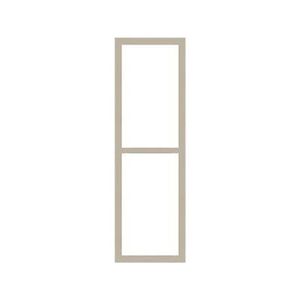 Aiphone: GT-4F - Aiphone 4 Module Semi Flush mount frame for 4 GT series modules