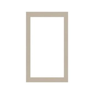GF-2F - Aiphone 2 Module Semi Flush mount frame for 2 GT series modules