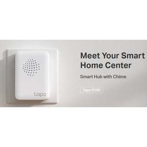 Smart Doorbells: TL-TAPOH100 - TP-Link Tapo H100 Tapo Smart IoT Hub Smart Doorbell with Chime