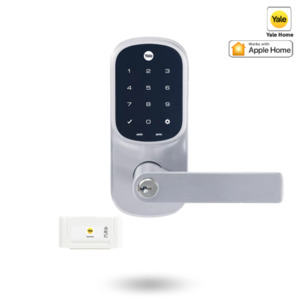 Smart Locks: YRL226HKSN - YALE ASSURE KEYED DIGITAL LEVER LOCK SMART-READY - LEVER L3 SATIN NICKEL