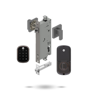 Smart Locks: YRD256NROB/ENTRP - YALE ASSURE SL SMART-READY LOCK WITH APEX SQUARE LEVER OIL RUBBED BRONZE