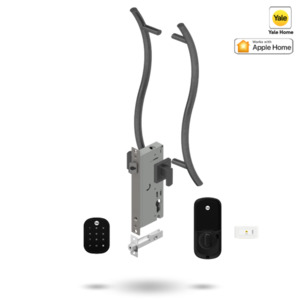 Smart Locks: YRD256MBE147X450SPEC - YALE ASSURE SL SMART-READY LOCK WITH APEX 147 ENTRANCE SET MATT BLACK