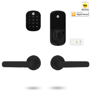 YRD256MB/LYSS3/MBK - YALE ASSURE SL SMART-READY LOCK WITH SIMPLICITY LEVER MATT BLACK