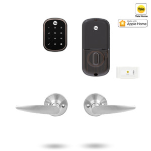Smart Locks: YRD256/LH082/ORB - YALE ASSURE SL SMART-READY LOCK WITH HAWTHRON LEVER OIL RUBBED BRONZE