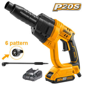 Tools: Cordless pressure washer