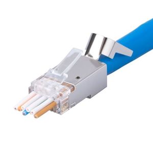 Tools: Dynamix RJ-45PTC6AS-20 CAT6/6A STP External Ground Push Through / Pass Through M