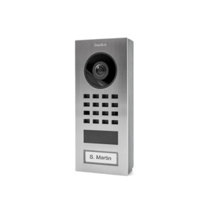 Doorbird Intercoms: DB-D1101V - IP Video Door Station SURFACE Mount - 1 Call Button V2A