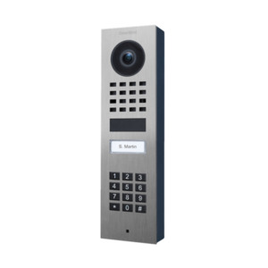 Doorbird Intercoms: DB-D1101KV-SMT - IP Video Door Station SURFACE Mount - 1 Call Button with Keypad V2A