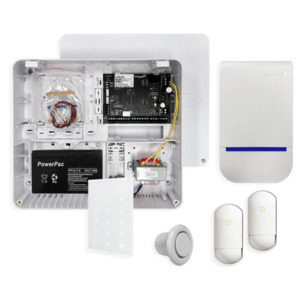 EC-KIT KP W NC - EC security alarm kit with (EC-KP White keypad) no cable