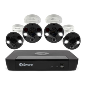 Ip Surveillance Kits: Swann SWNVK-886804FB-AU 4 Camera 8 Channel 4K Ultra HD NVR Security System