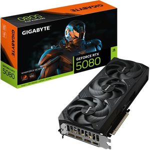 Pc Components: Gigabyte GV-N5080WF3OC-16GD RTX5080 16GB GDDR6X PCIE Graphics Card