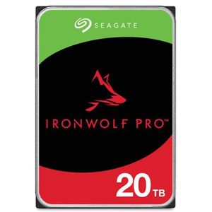 Memory Storage: ST20000NT001 - Seagate IronWolf Pro 20TB SATA 3.5" 7200RPM 256MB NAS HDD 5Yr Wty