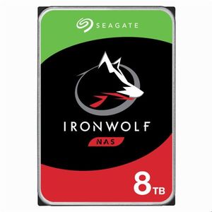 Memory Storage: ST8000VN004 - Seagate IronWolf 8TB SATA 3.5" 256MB 7200RPM NAS HDD 3yr Wty