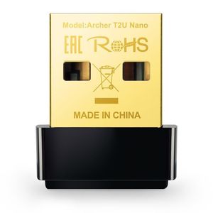 Wireless Apaters: TL-ARCHERT2U-NANO - TP-Link AC600 Nano Wireless USB Adapter