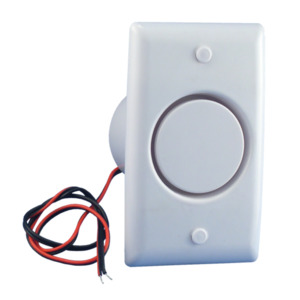Sirens Strobes: PS209-F - 120 DB Piezo on PDL Style Flush Plate