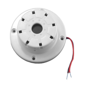 Sirens Strobes: EK105-2T - Combo Top Hat Piezo/Chime