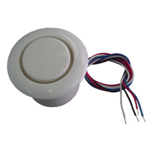 Sirens Strobes: PS209-R2T - Combo Flush Mount Piezo/Chime