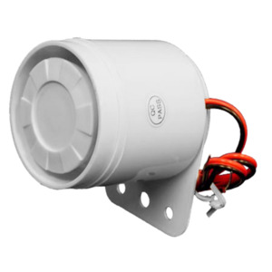 Sirens Strobes: PS209 - 12V Surface Mount Internal Piezo